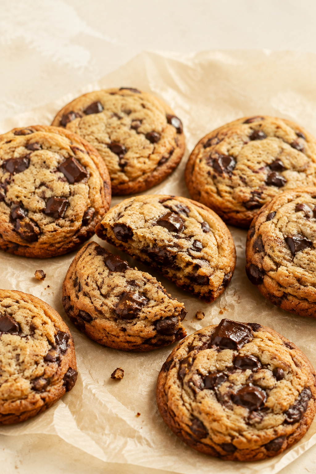 Milchfreie Chocolate-Chip-Cookies