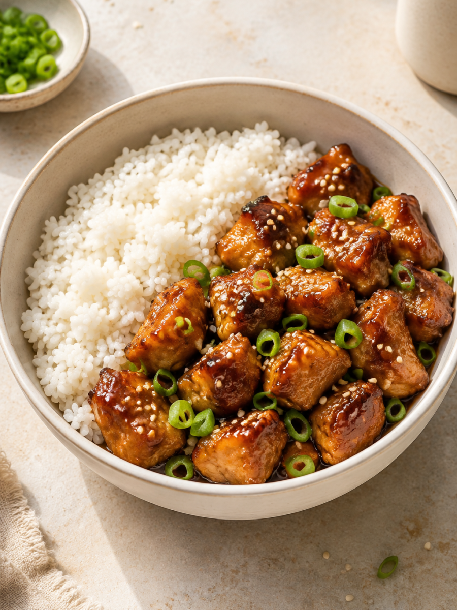 Teriyaki-Hähnchen aus dem Airfryer