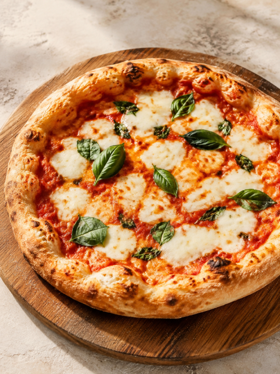 Glutenfreier Pizzateig mit knusprigem Rand
