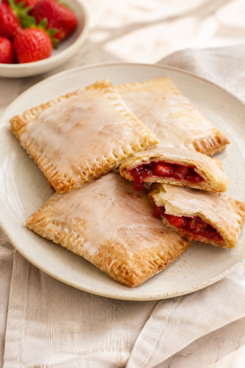 Glutenfreie Erdbeer-Poptarts