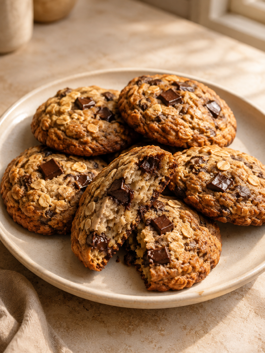 Saftige Bananenbrot-Cookies