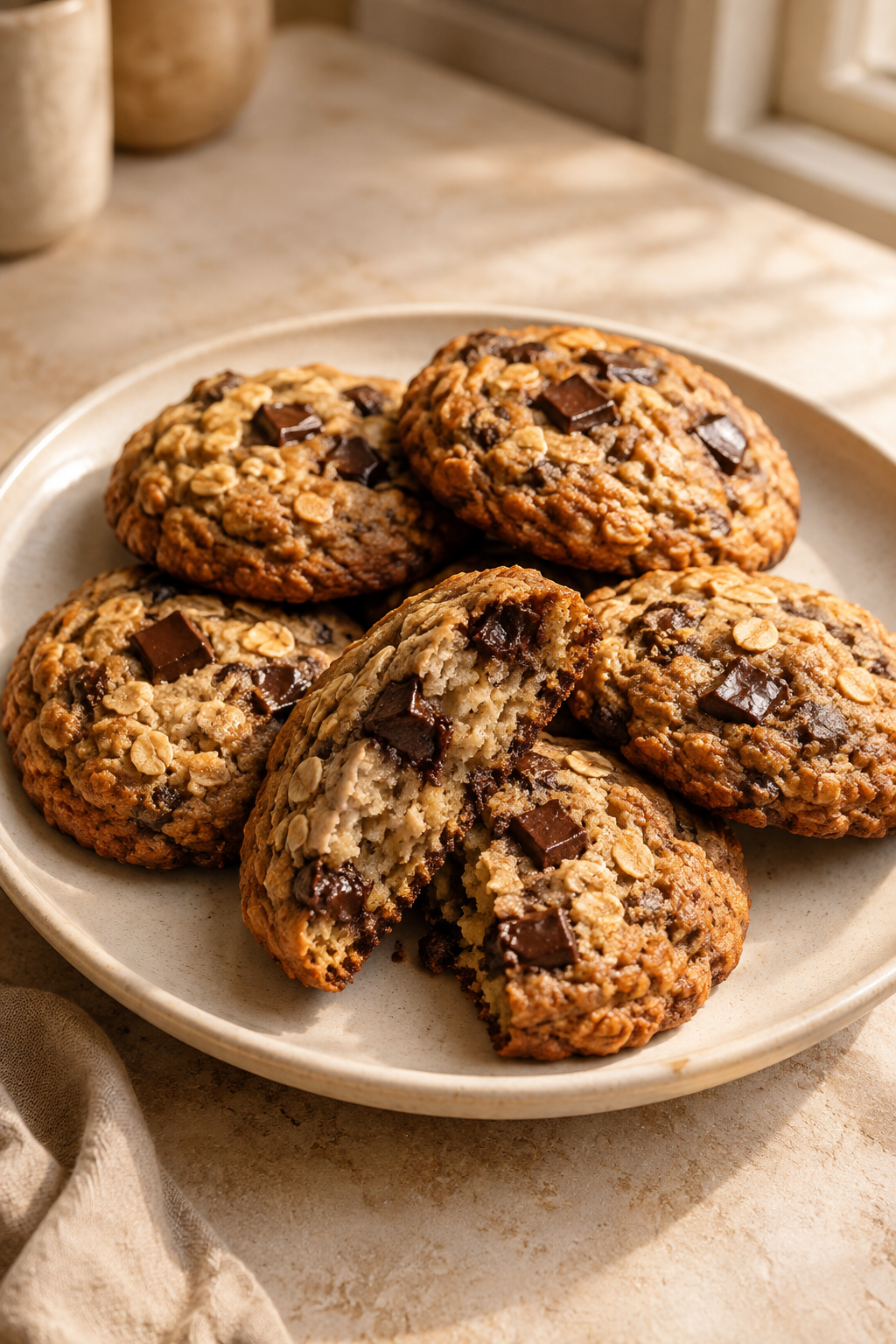 Saftige Bananenbrot-Cookies