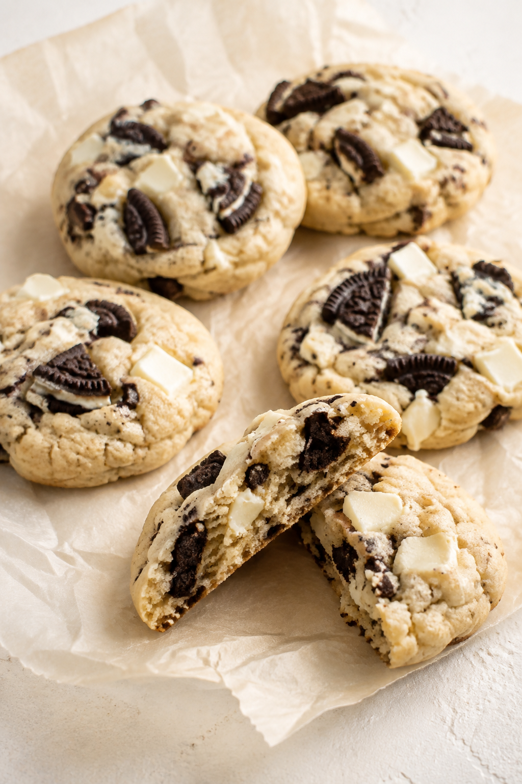 Glutenfreie Cookies-and-Cream-Kekse